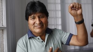 Evo Morales confirmó su candidatura presidencial 