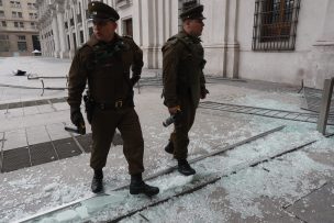 Monsalve confirma que seguridad en La Moneda fue vulnerada: Se registran daños en Palacio de Gobierno y Centro Cultural