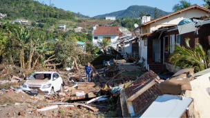 Declaran estado de calamidad pública: A 39 aumentan los fallecidos por el paso de un ciclón en el sur de Brasil