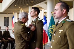 Seis carabineros fueron distinguidos tras su acción en Sistema Frontal de la zona centro-sur