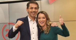 Las sensibles palabras de Carla Zunino al despedir a Gustavo Huerta de TVN: 