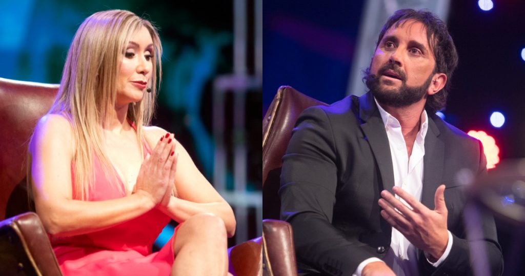 Angélica Sepúlveda increpó a Arturo Longton tras llamarla de “satánica” en reality ‘1810’