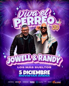 Jowell & Randy aterriza en Chile el 5 de diciembre