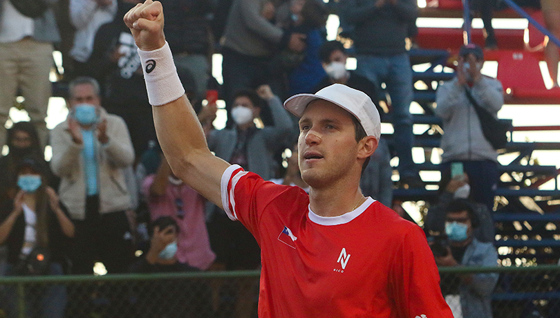 Nicolás Jarry abrocha la primera serie para Chile en Copa Davis