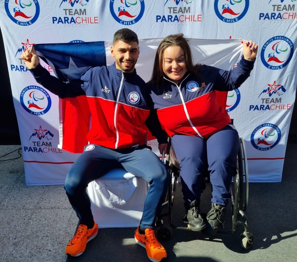 Vicente Almonacid y Tamara Leonelli serán los abanderados para los Juegos Parapanamericanos