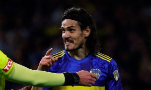 Edinson Cavani explota tras pregunta por su falta de gol en Boca Jrs