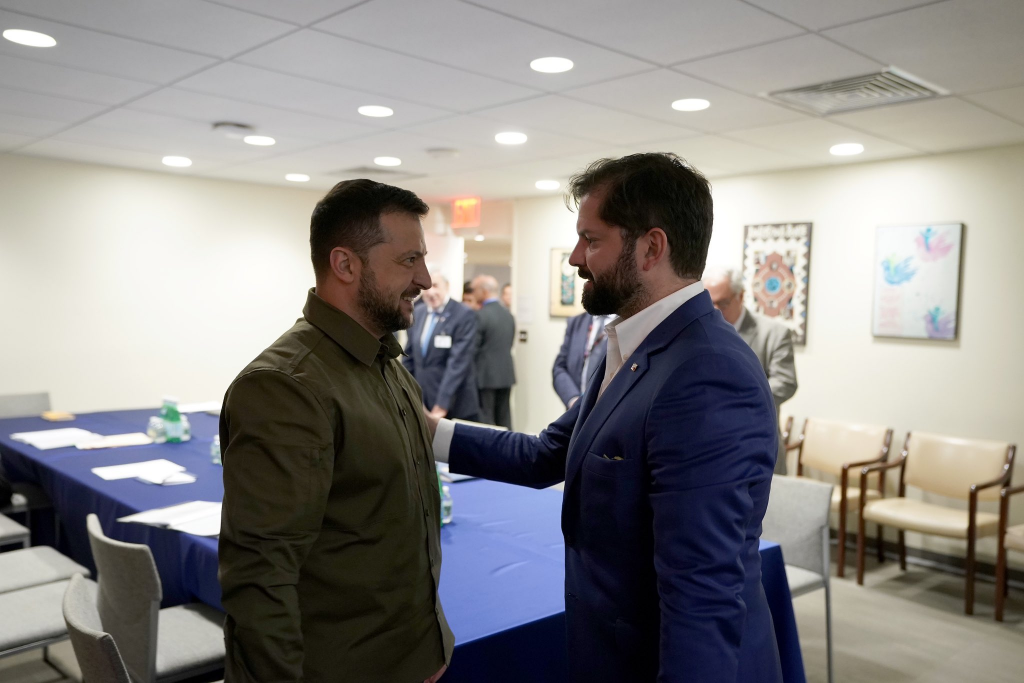 Presidente Boric tras reunión con Zelenski: “Me opondré siempre a los regímenes que violen los DDHH”