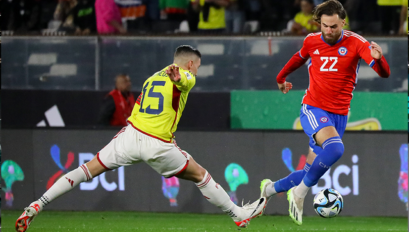 Chile no pudo con Colombia y solo rescató un empate por Clasificatorias