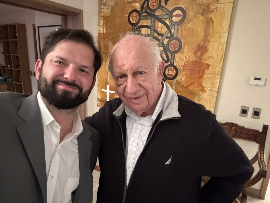 Presidente Boric tras reunirse con Ricardo Lagos: “Me aconsejó en las dificultades del arte de gobernar”