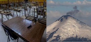 Pucón: Suspenden clases por aumento de actividad en Volcán Villarrica