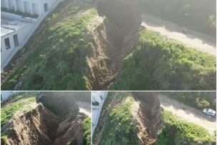 Nuevo socavón en la Región de Valparaíso: Ahora la afectación es en Zapallar