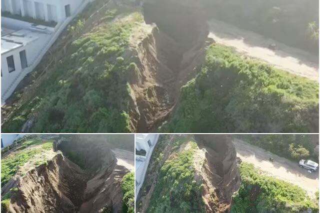 Nuevo socavón en la Región de Valparaíso: Ahora la afectación es en Zapallar