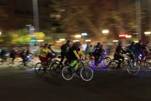 Cicletada Familiar Nocturna: anuncian corte de calles en Providencia para este sábado