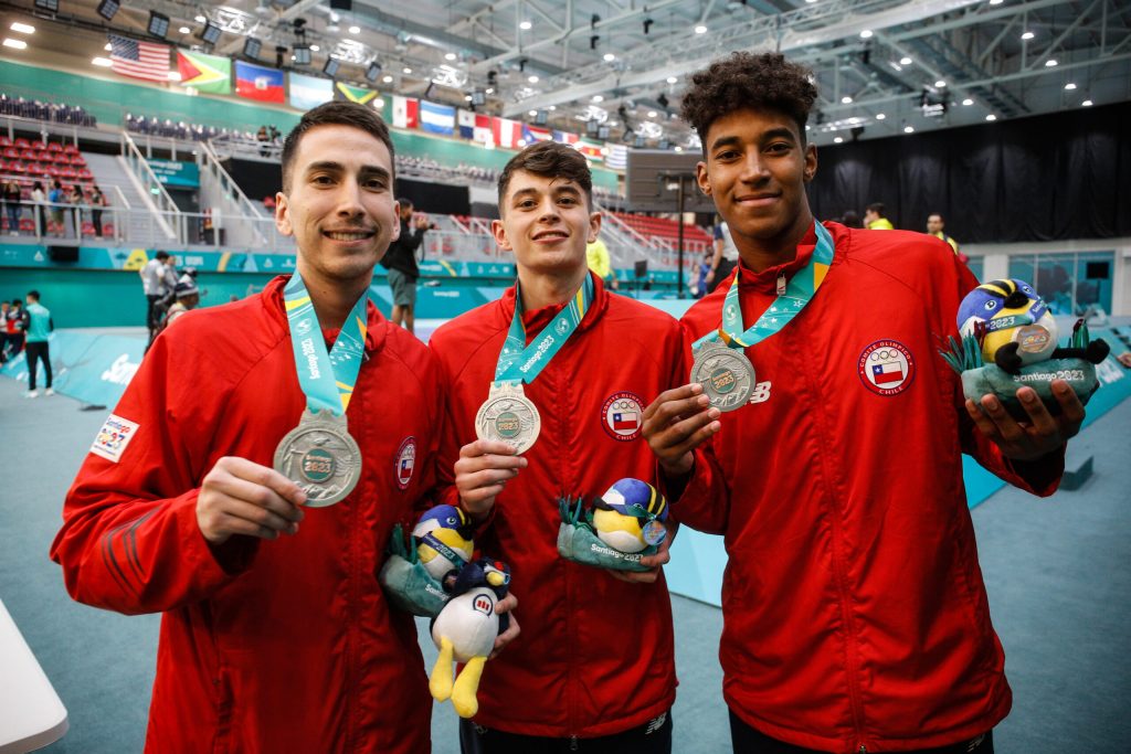 Team Chile en el sexto lugar: Revisa cómo va el medallero de Santiago 2023