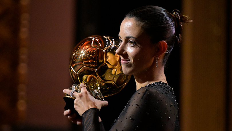 La mejor de la temporada: Aitana Bonmatí se queda con el Balón de Oro femenino