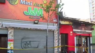 Estación Central: Amenazan a comerciante y balean su minimarket en al menos 12 ocasiones