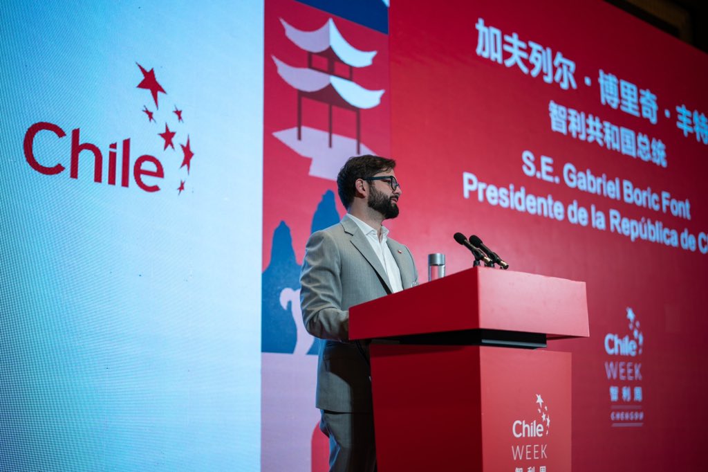 Presidente Boric inaugura el Chile Week en China: “es de alta importancia para potenciar nuestra economía”