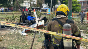 Avioneta se estrella en pleno centro de Cali, Colombia: El piloto falleció