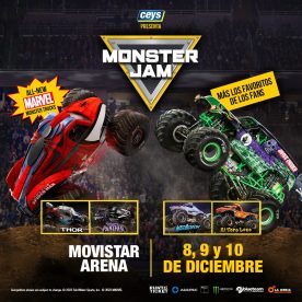 Monster Jam vuelve a Chile con las camionetas más grandes del mundo