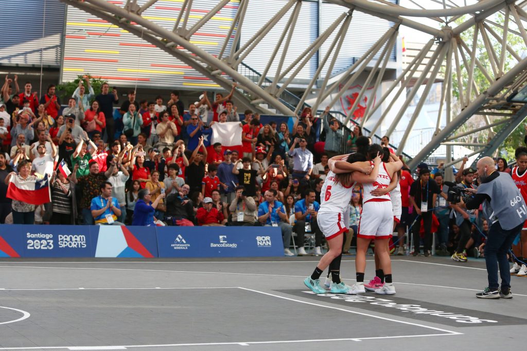 Triunfo histórico del Team Chile para alcanzar el bronce en el básquet 3×3