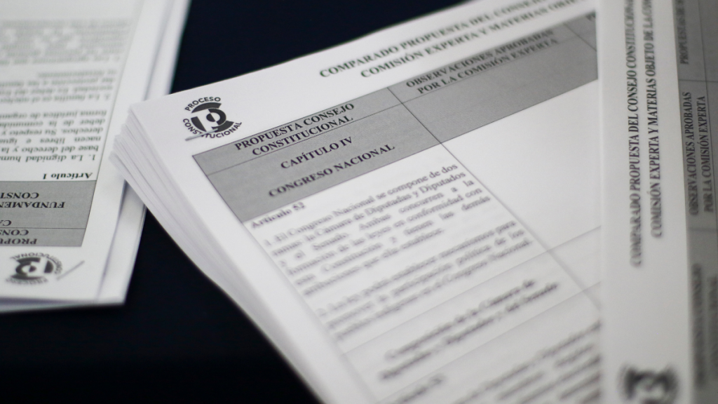 Proceso Constitucional: Este lunes el Pleno del Consejo votará la propuesta final