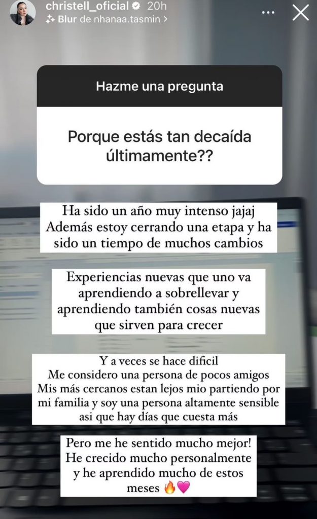 Instagram Christell Rodríguez