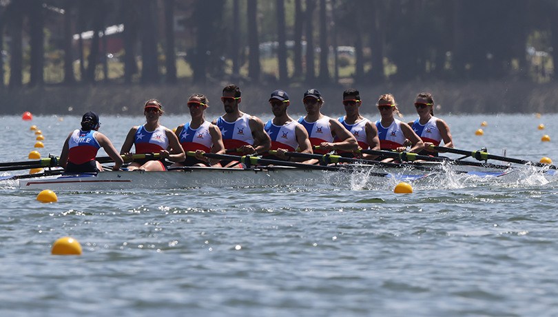 Team Chile cierra su participación en el remo de los Panamericanos con diez medallas