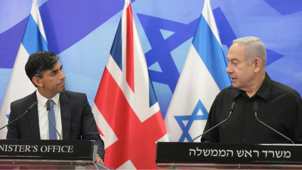 Primer ministro británico respalda a Israel y expresó que “quiere que gane” su guerra contra Hamás