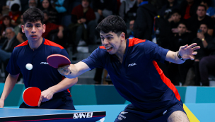 Chile cae en semifinales del dobles masculino y suma un nuevo bronce en el tenis de mesa