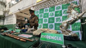 Carabineros detiene banda delictual dedicada al robo en lugar habitado y de vehículos