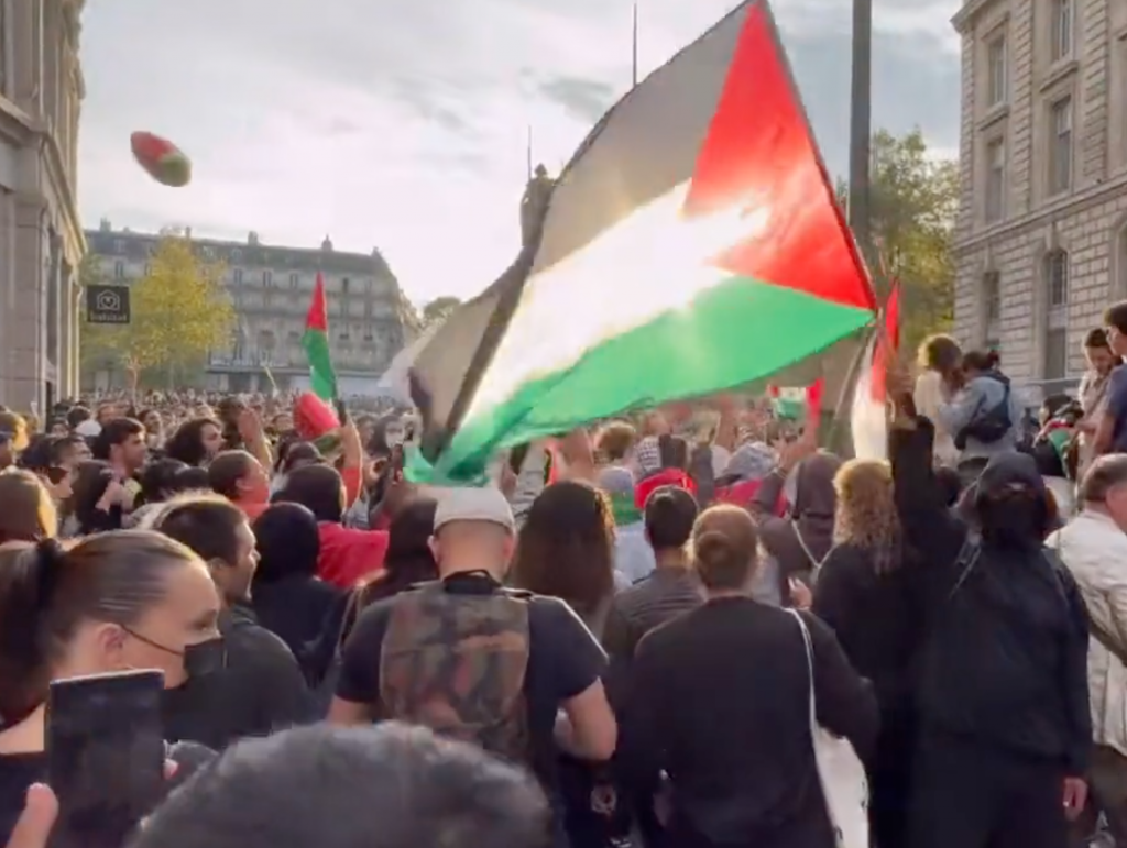 Francia prohíbe manifestaciones en apoyo al pueblo palestino “por representar una amenaza al orden público”