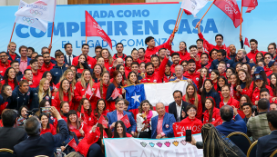 Presidente Boric recibe al Team Chile y les da su apoyo para Santiago 2023