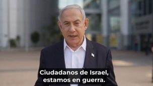 Netanyahu declara estado de guerra tras ataque masivo de Hamás contra Israel