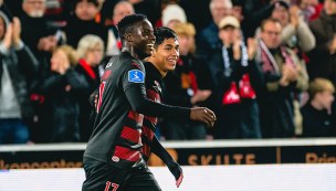 Darío Osorio marca su primer gol con la camiseta del Midtjylland en la Superliga Danesa