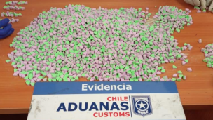 Más de 20 mil pastillas de éxtasis incauta Aduanas en el Aeropuerto Internacional de Santiago