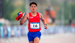 El maratonista Hugo Catrileo alcanzó la tercera medalla de plata para el Team Chile