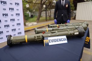 PDI detiene a cuatro funcionarios de las FF.AA. por la venta de lanzacohetes antitanques a $2 millones