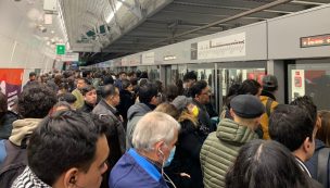 Usuarios reportan problemas en la Línea 3 del Metro