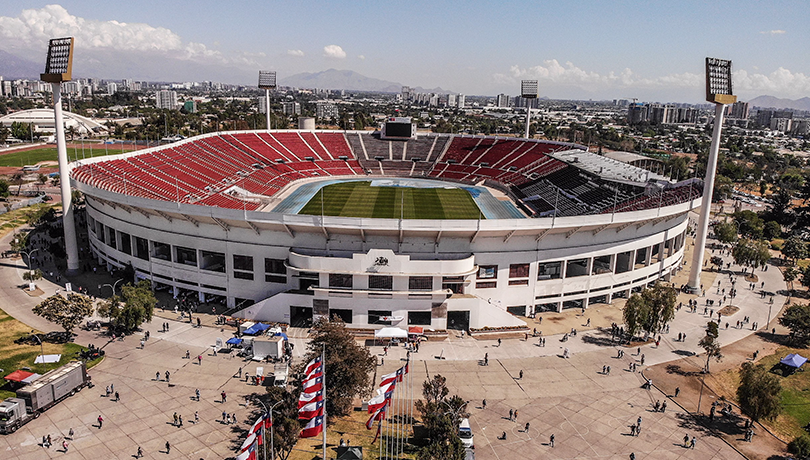 Rotura de matriz causa estragos en el Estadio Nacional a pocos días del inicio de Santiago 2023