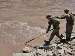 Encuentran el cuerpo del niño desaparecido tras caer al río Tinguiririca en Santa Cruz