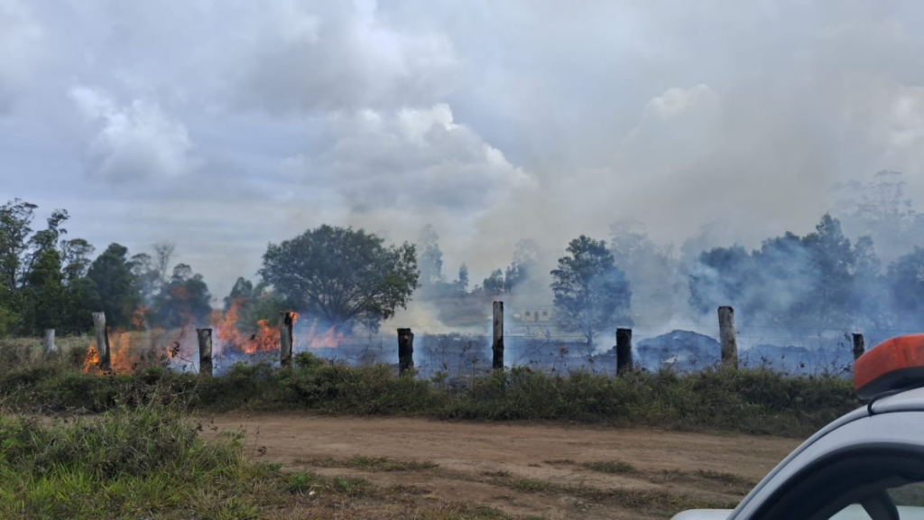 Senapred declara alerta roja en Isla de Pascua por incendio forestal que amenaza a viviendas