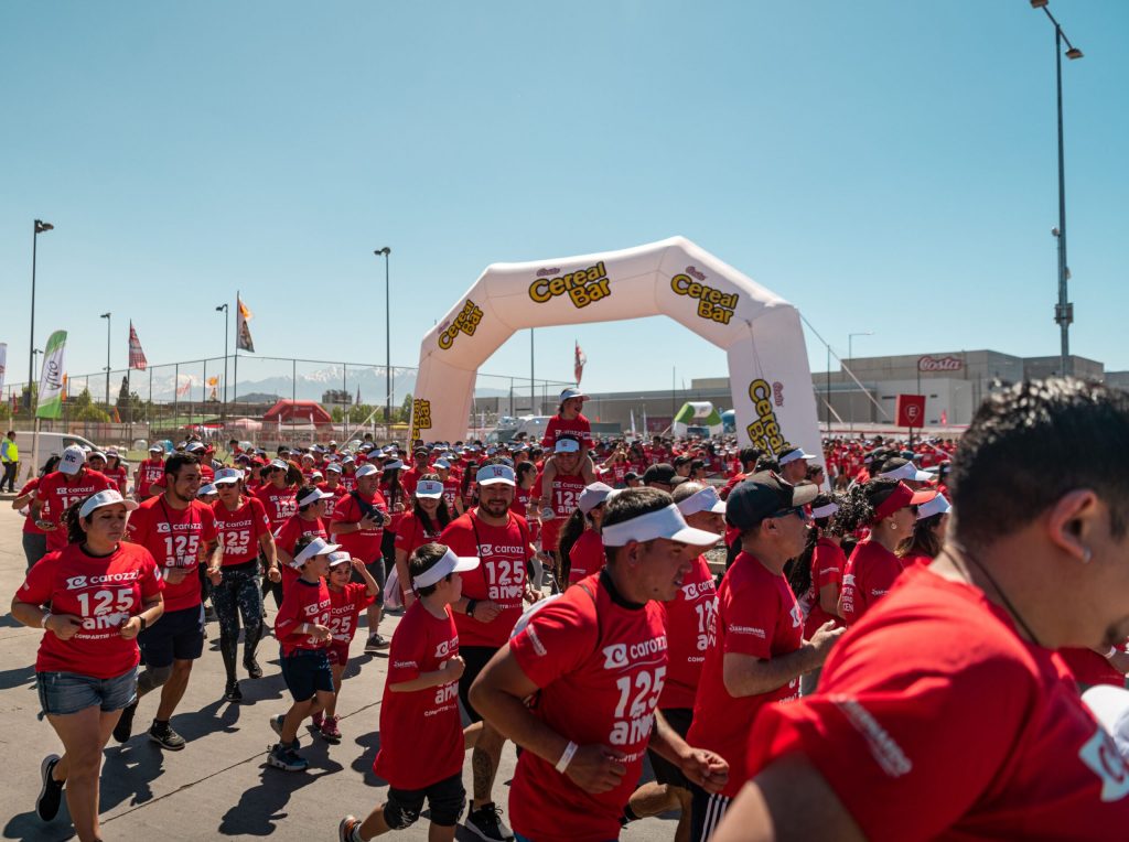 Deporte en familia: Carozzi celebra su quinta JORNADA DEPORTIVA  junto a más de 2.700 vecinos de San Bernardo