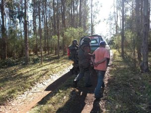 Tirúa: Carabineros incautó armamento de guerra y detuvo a dos sujetos que estarían vinculados a grupos radicales