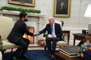 Presidente Boric se reunió con Joe Biden en la Casa Blanca