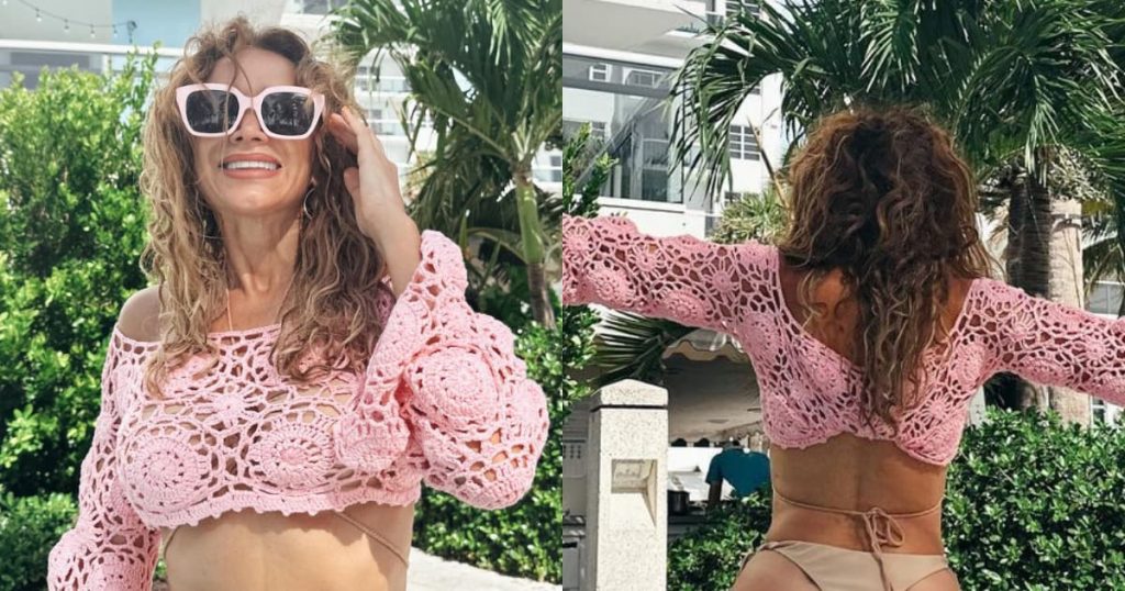 “Medalla de oro para ti”: Los ‘deportivos’ halagos que Alejandra Fosalba recibió tras posar en bikini