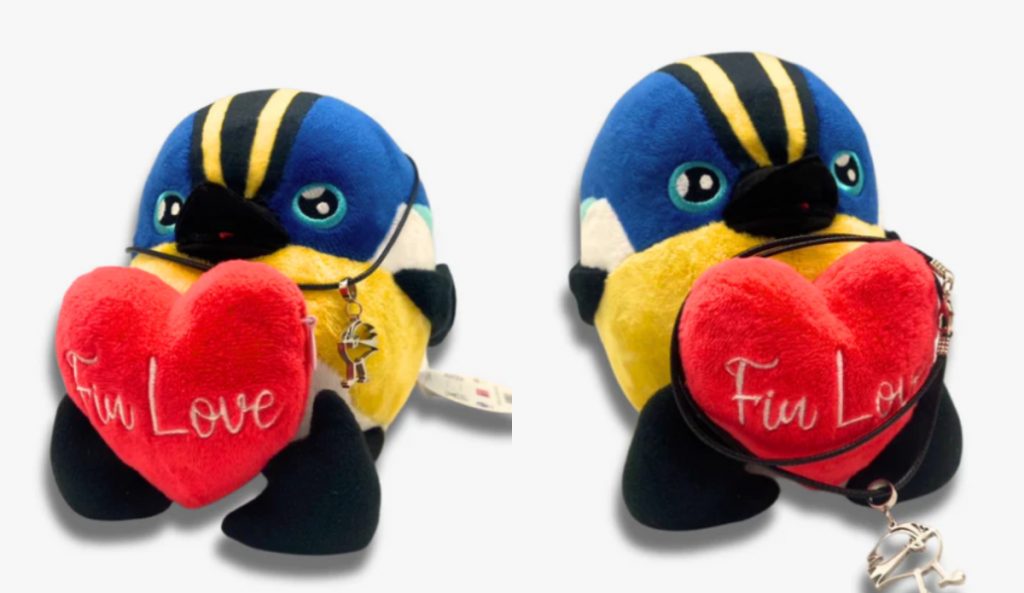 No bastaba con la edición navideña: Peluche ‘Fiu Love’ llega para el Día de los Enamorados