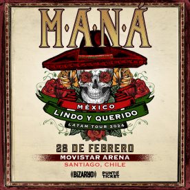 Maná anuncia concierto en Chile