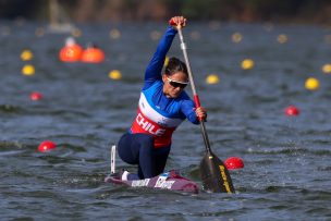 María José Mailliard se quedó con la plata en espectacular carrera del canotaje en Santiago 2023