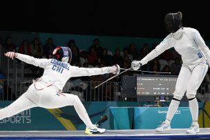 Analía Fernández se queda con la medalla de bronce en la esgrima