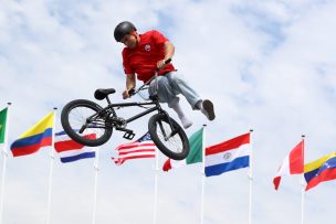 La última es de plata: José Manuel Cedano cierra participación de Chile con un segundo lugar en el BMX